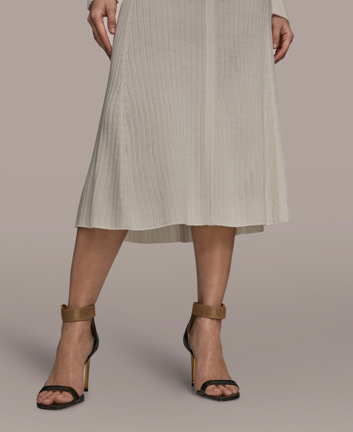 Donna Karan New York Women's Seaming Sweater Skirt