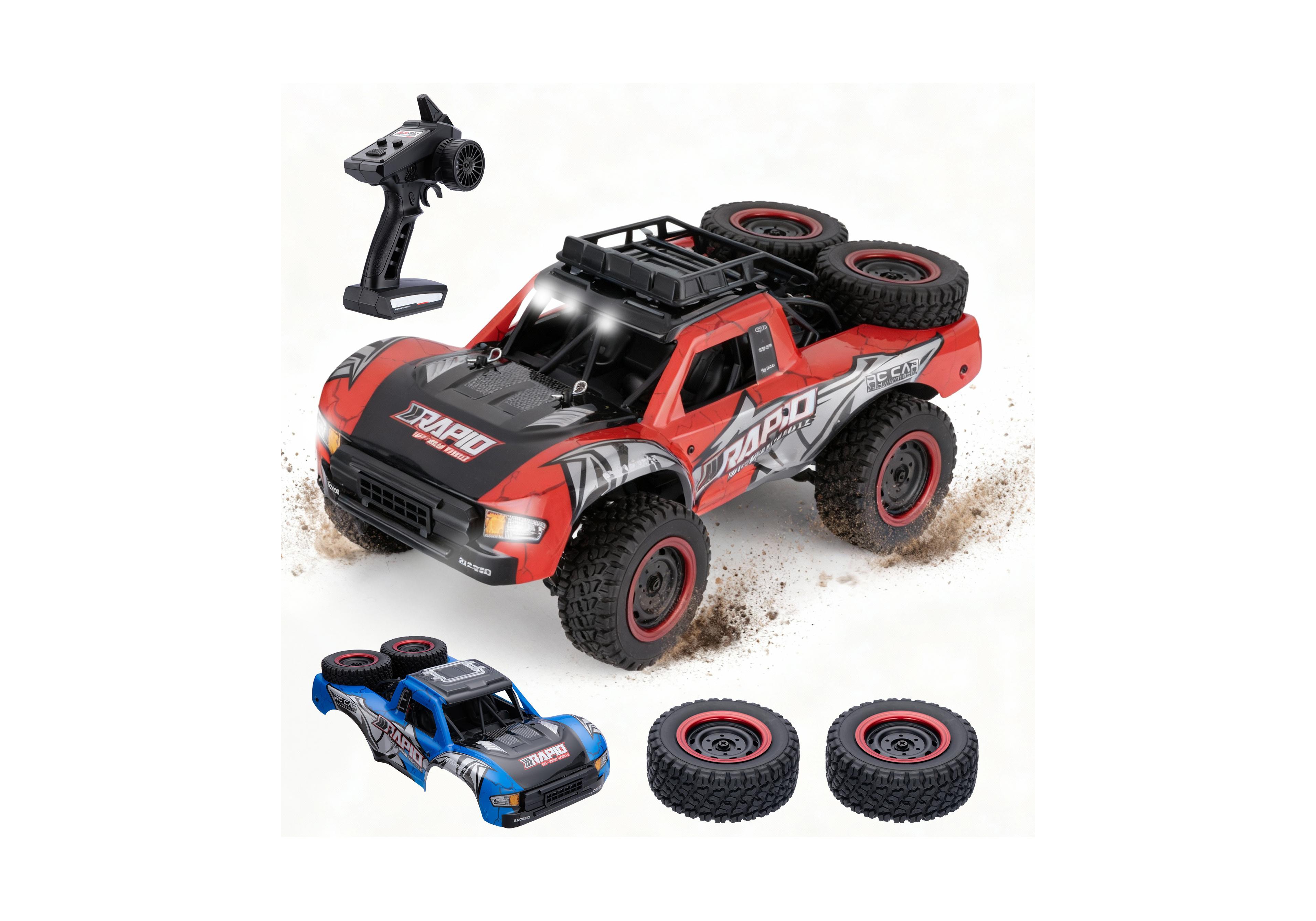 Sugift 12V Kids Ride-on Tractor with Trailer Ground Loader with Remote Control