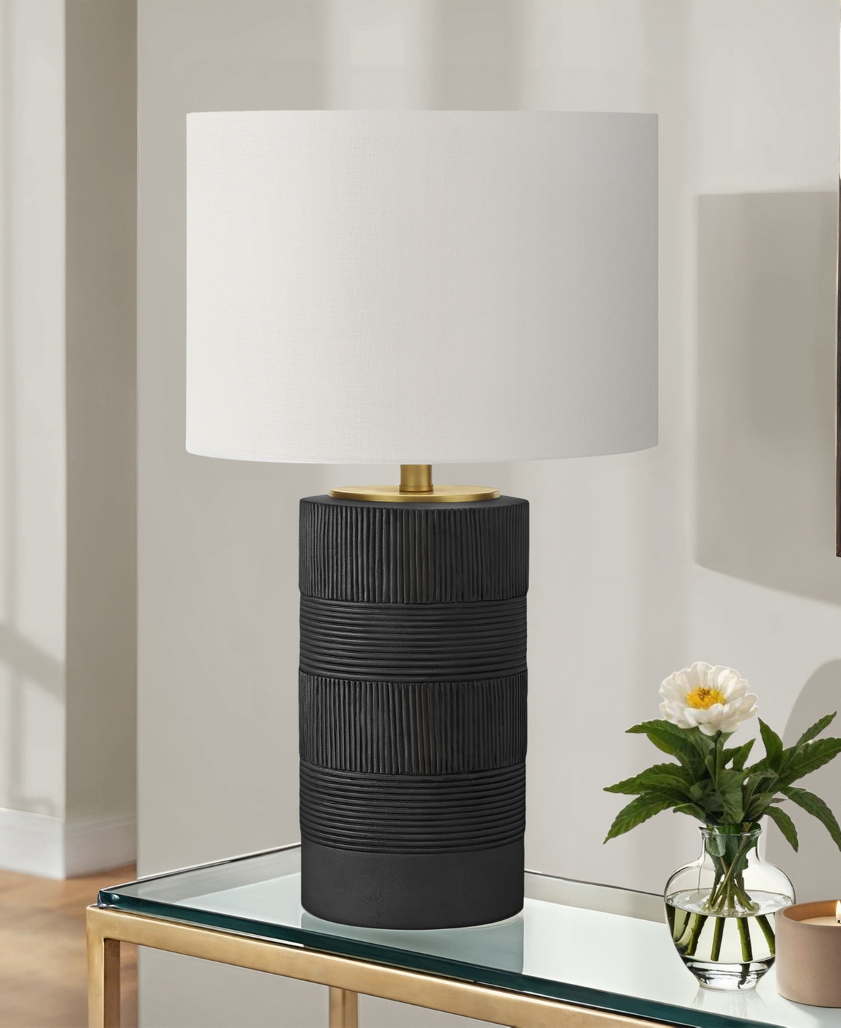 Monarch Specialties Lighting 24" Plastic Table Lamp