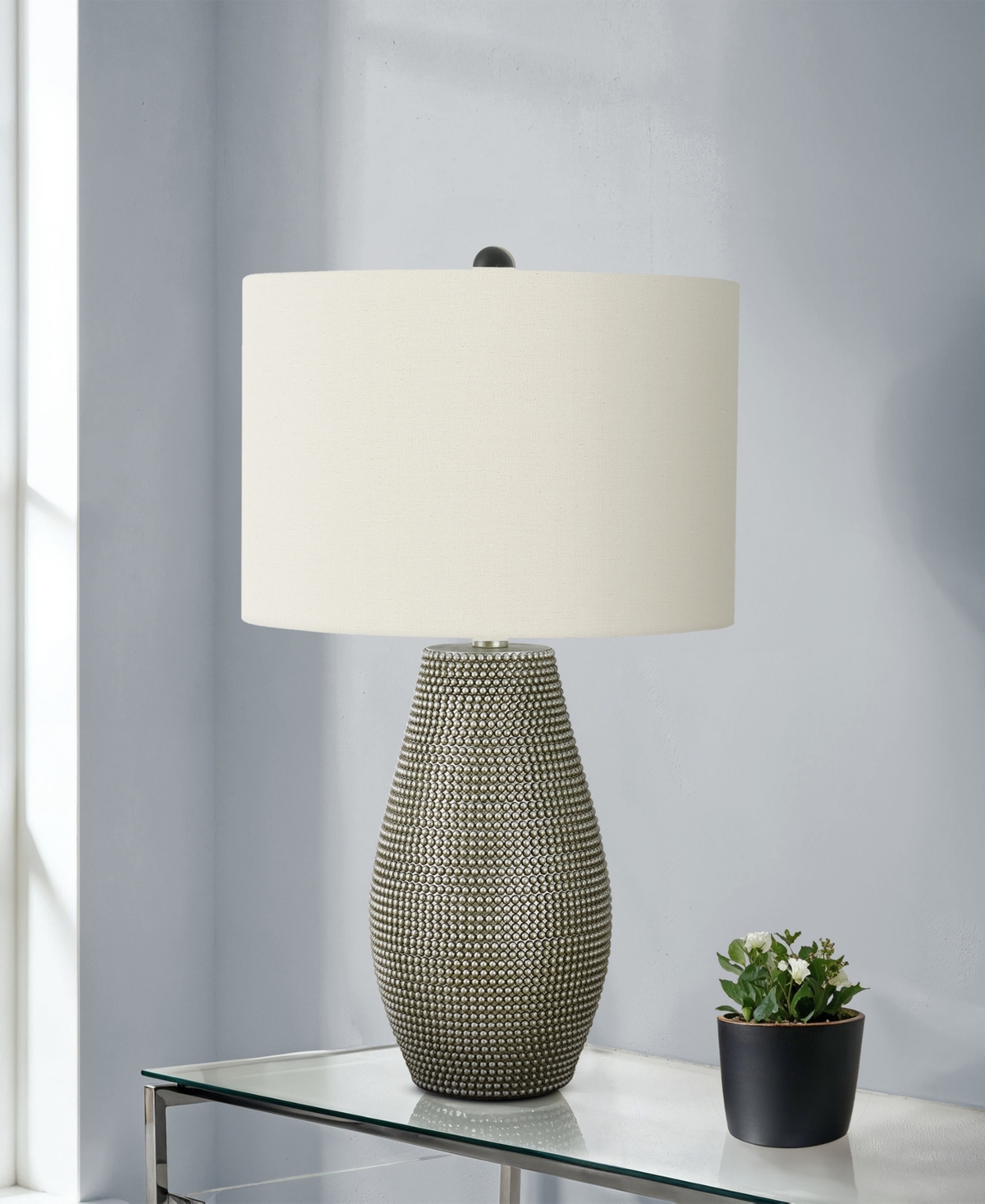 Monarch Specialties Lighting 24" Metal Table Lamp