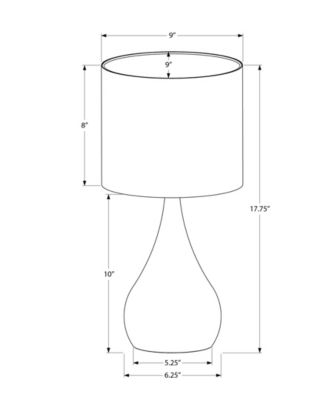 Lighting 2-Pc. Metal Table Lamp