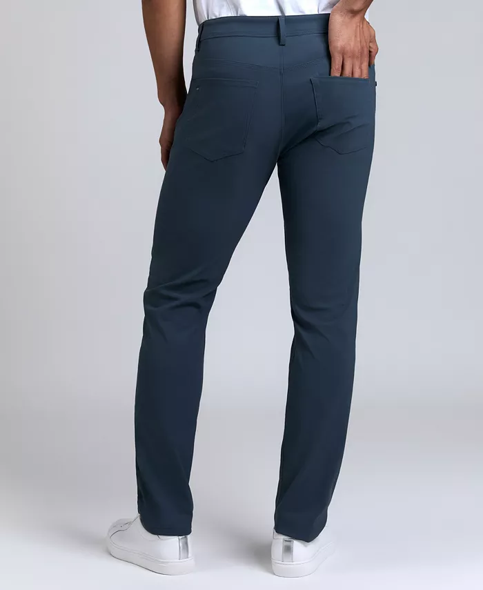 Kennth Cole Men's Slim-Tapered Fit Stretch Tech Pants - thumbnail 5