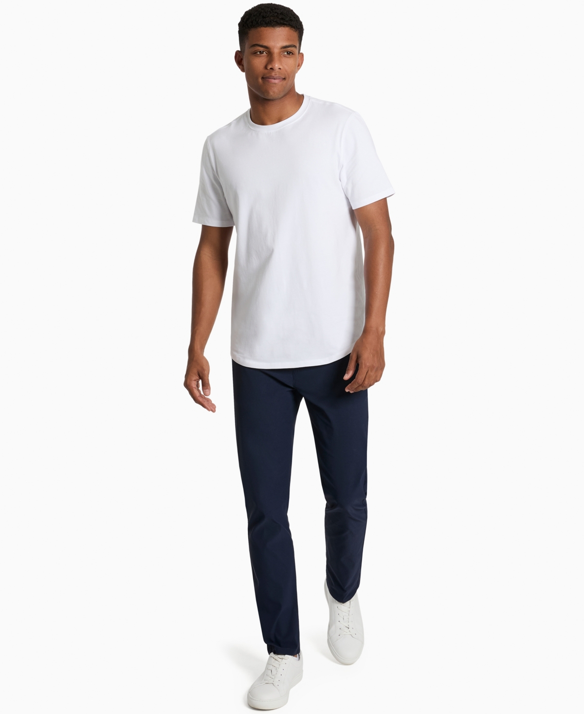 Kenneth Cole Men's Slim-Fit 5-Pocket Tech Pants