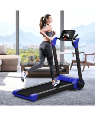 2.25 HP Electric Motorized Folding Running Treadmill Machine with LED Display