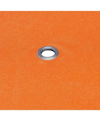 Gazebo Canopy Orange Polyester with PVC coating 9.8 x 13.1 ft