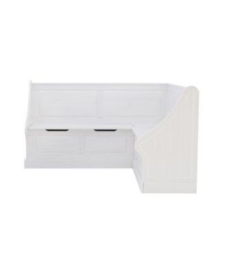 Tobin Corner Breakfast Nook, White