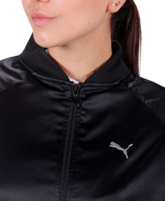 Women's Elevated Full-Zip Bomber Jacket