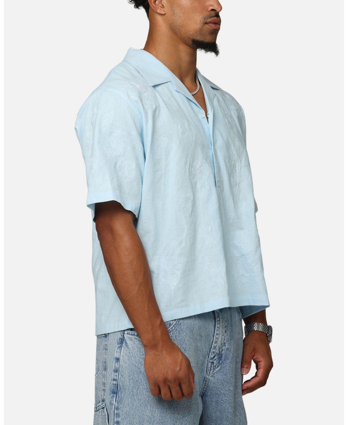 Carre Men's Posy Button Up Shirt