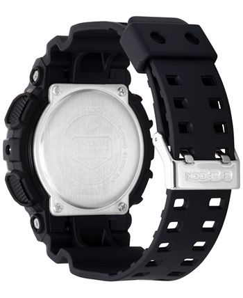 G-Shock - Men's Analog Digital Black Resin Strap Watch 51x55mm GA110RG-1A