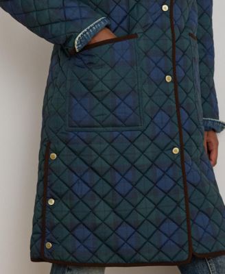 Women's Printed Quilted Coat