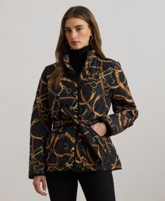 Women's Belted Quilted Jacket