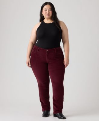 Plus Size Classic Straight Jeans