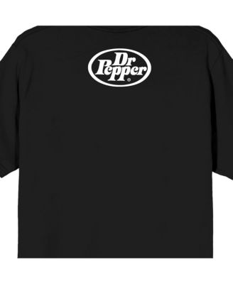 Men's Dr. Pepper I'm a Pepper and Dr. Pepper logo on Black Short Sleeve Adult T-Shirt