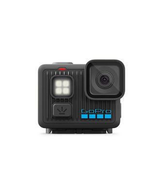 LIT Hero, 47-pc Kit, and 64GB SD Card Lightweight, Compact, Waterproof Action Camera with Built-in Light