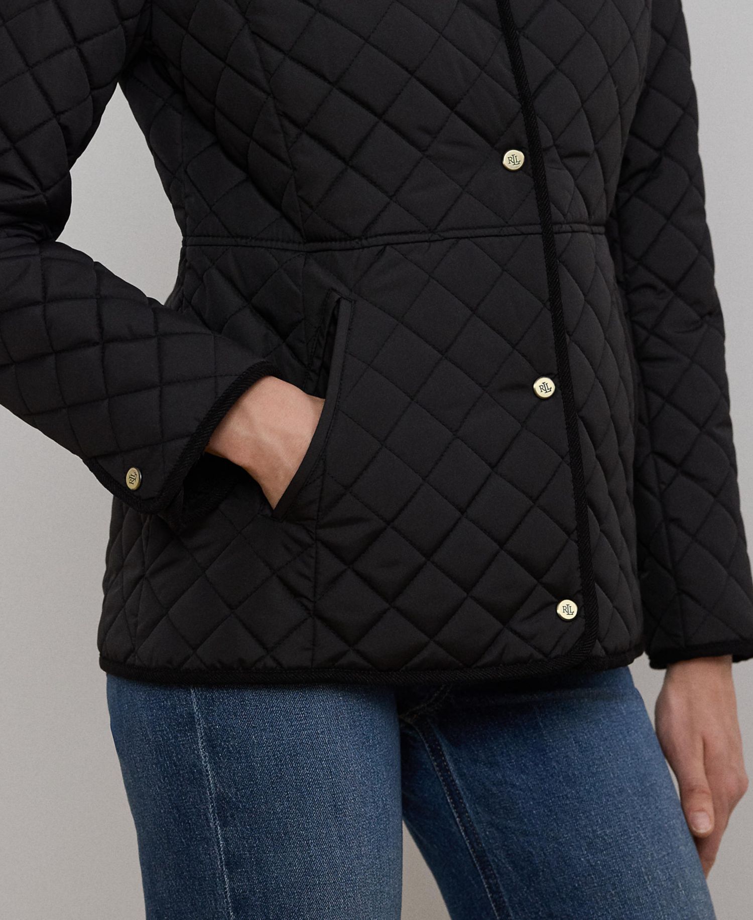 Women's Faux-Sherpa-Collar Quilted Coat, Created for Macy's