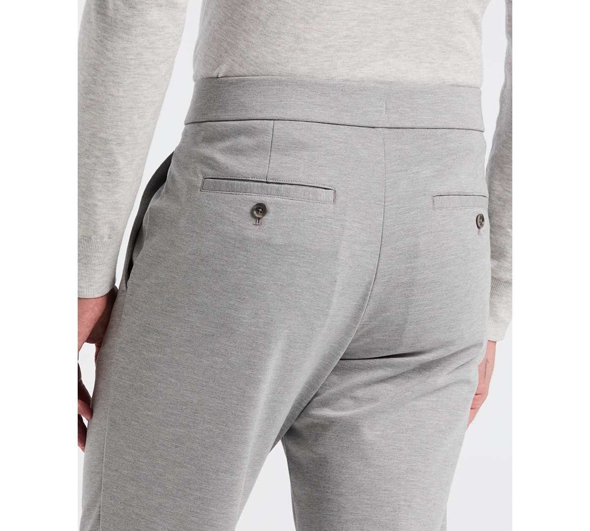 Perry Ellis Men's Slim-Fit Tapered Pull-On Pants