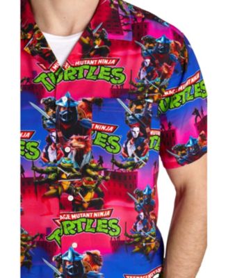 Men's Hawaiian Shirt - Short Sleeve Shirt - Sonic Retro