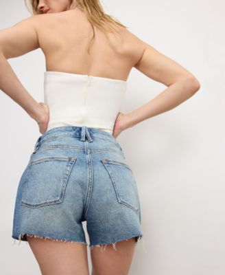 Women's Mid-Rise Girlfriend Shorts