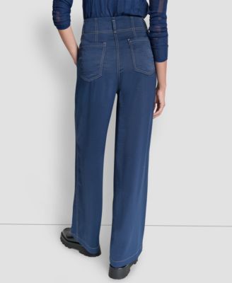 Women's Top Stitch Glazed Dressing Trousers