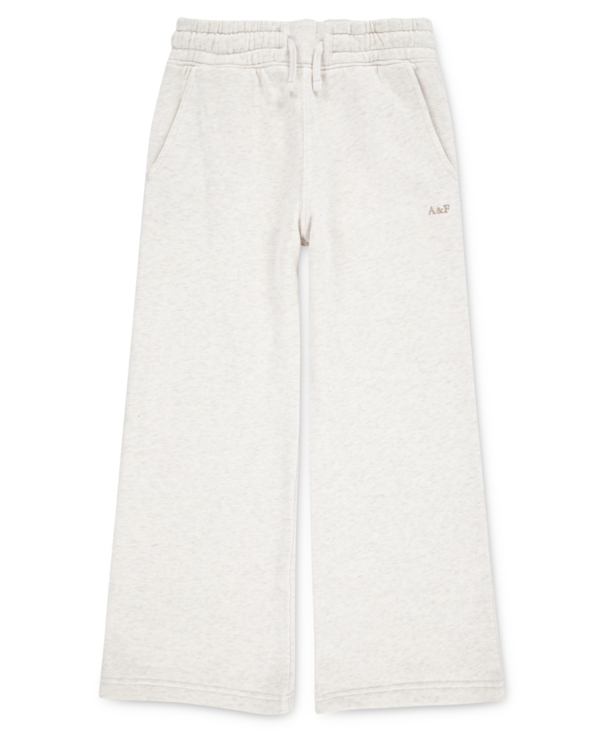abercrombie kids Girls Essential Fleece Wide-Leg Pants