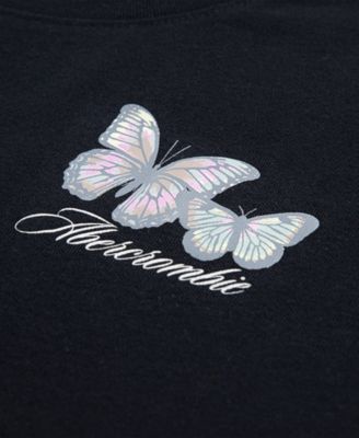 Girls' Butterfly Graphics Short-Sleeve T-Shirt