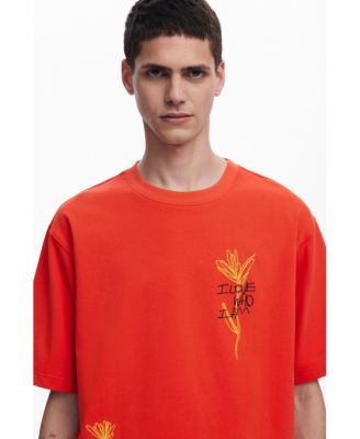 Men's Short-sleeve floral T-shirt