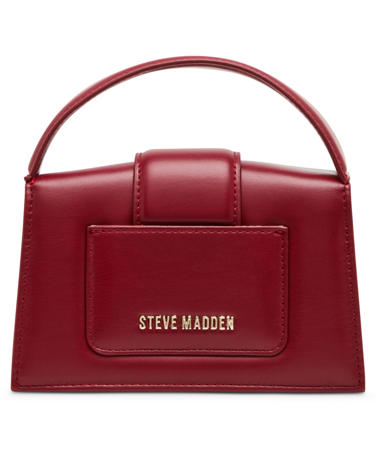 Steve Madden Bmishell Mini Micro Top Handle In Red
