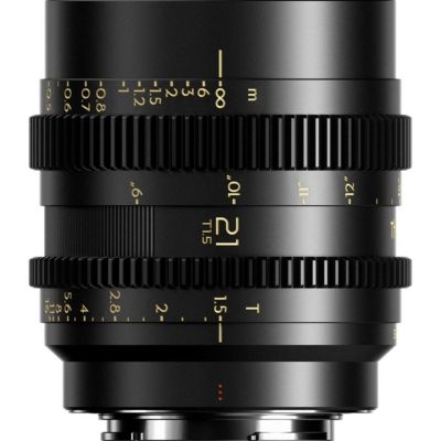 Simera-C 21mm T1.5 Prime Cine Lens for Sony E, Black