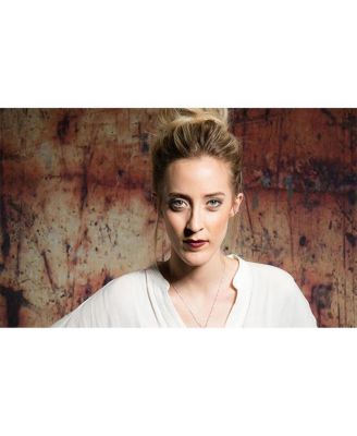 5x7' Collapsible Backdrop with 8' Aluminum Stand, Brown/Industrial Grunge