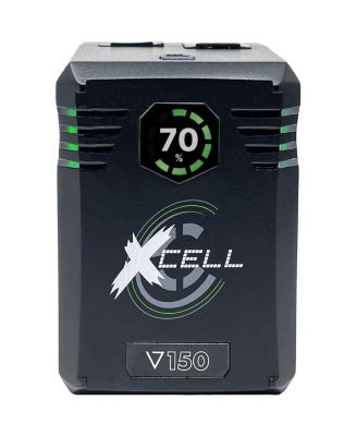 XCell 150 148Wh Lithium-ion Battery with ColorID OLED Display, V-Mount
