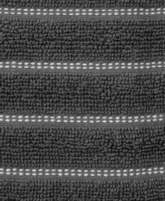 Skipping Stripe Wave Cotton Kitchen Towels, Set of 4