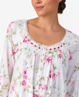 Women's Long-Sleeve Brushed Cotton Ballet Nightgown