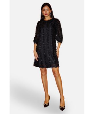 Women's Hanging Sequin Tunic Dress