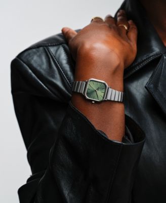 Women's 'Esther' 1735a Silver Stainless Steel Bracelet Watch, 26mm