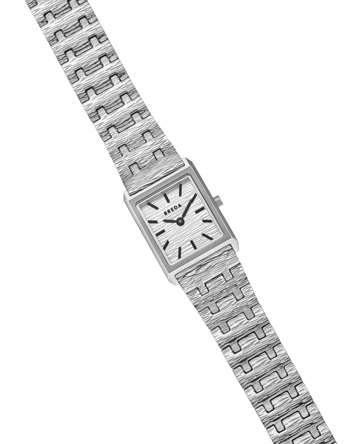 Breda Women's 'Virgil Revival' Silver Stainless Steel Bracelet Watch, 20mm