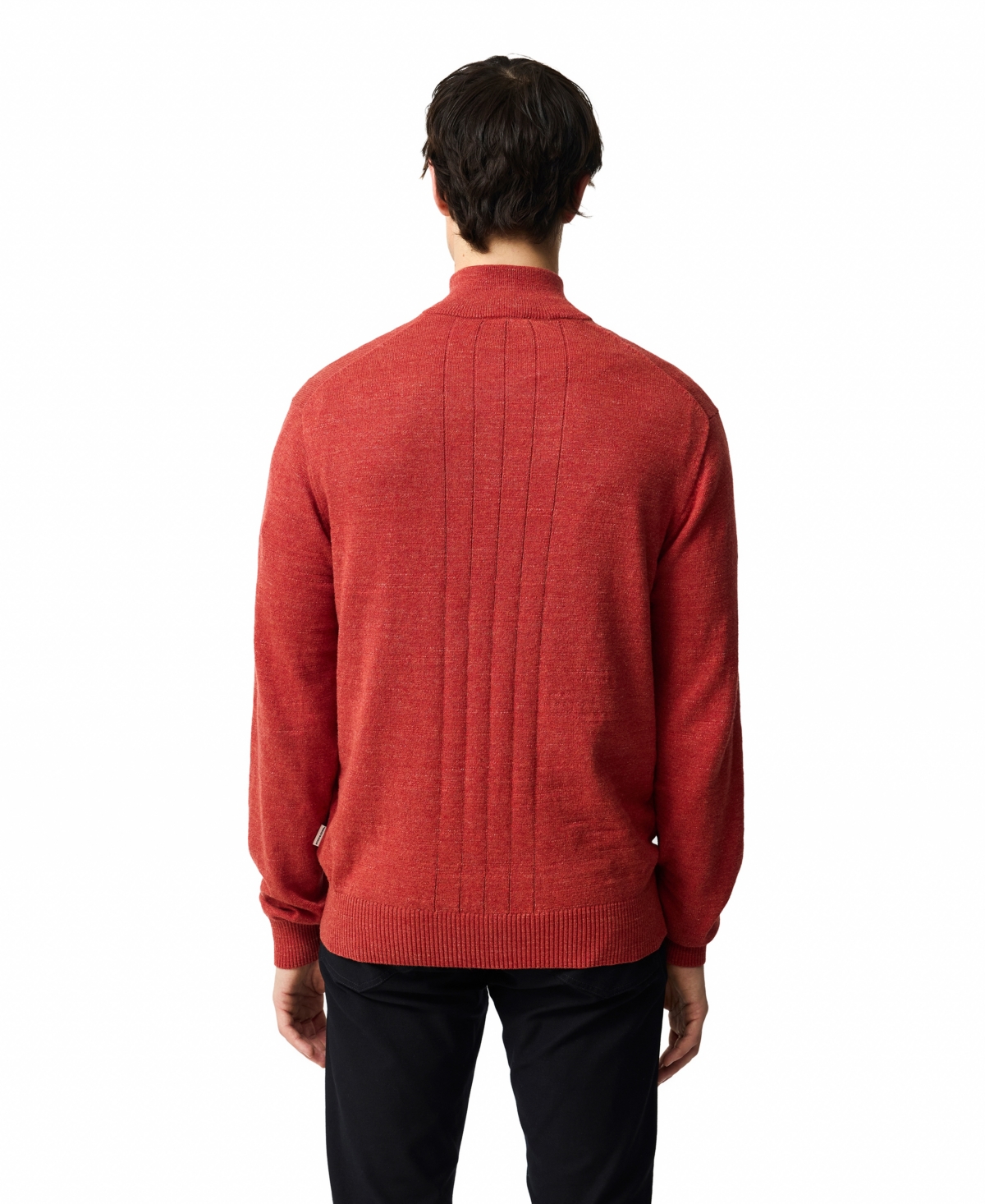 Rodd Gunn Men's Fortrose Cotton Quarter-Zip Sweater