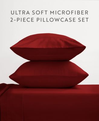 Style Simplified Set of 2 Pillowcase Pair, King