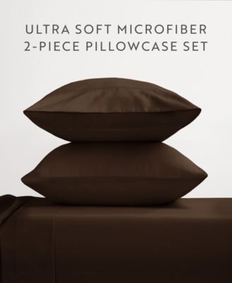 Style Simplified Set of 2 Pillowcase Pair, King