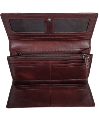 Pelle D'oro RFID Secure Trifold Wallet