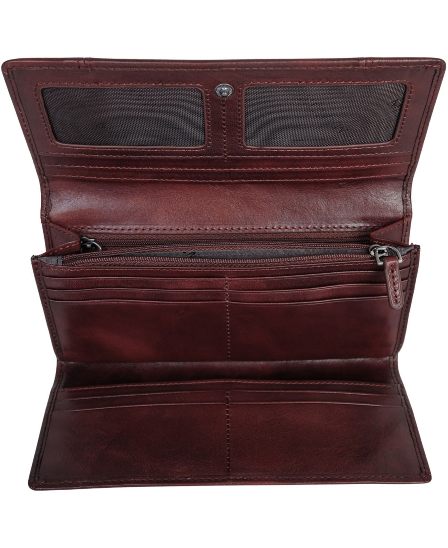 Pelle D'oro RFID Secure Trifold Wallet