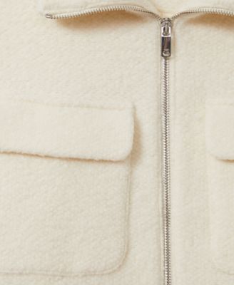 Women's Les 100 Ciels Textured Wool Jacket