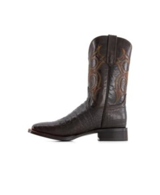 Men's Croco Embossed Leather Cowboy Boots