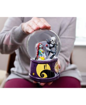 Disney Nightmare Before Christmas Jack & Sally Light-Up Snow Globe | 6 Inches