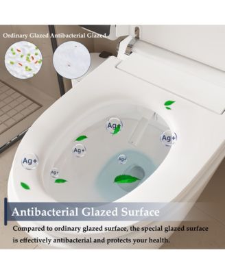 Smart Toilet | Automatic flip cover, foot feel flushing, instant heating constant temperature, antibacterial drying, 110V