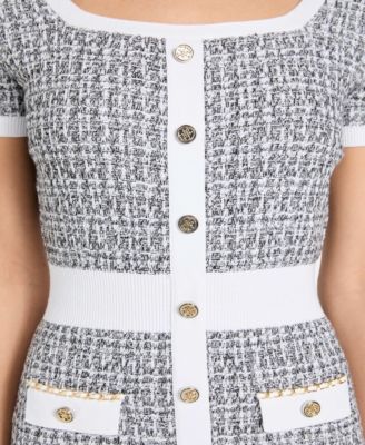 Women's Short-Sleeve Annabelle Sweater Dress