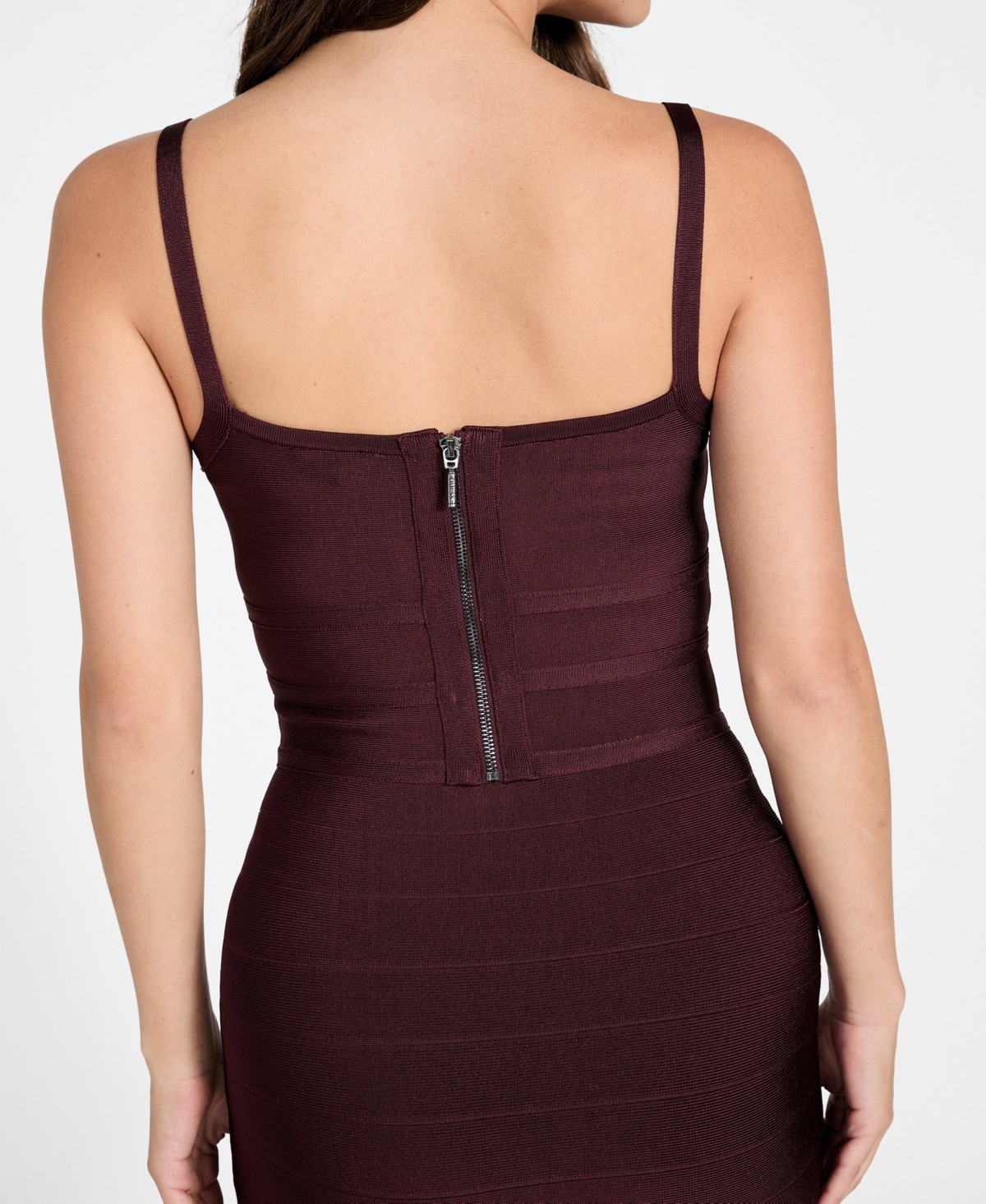 Guess Women's Sleeveless Bow Valencia Bandage Bodycon Dress