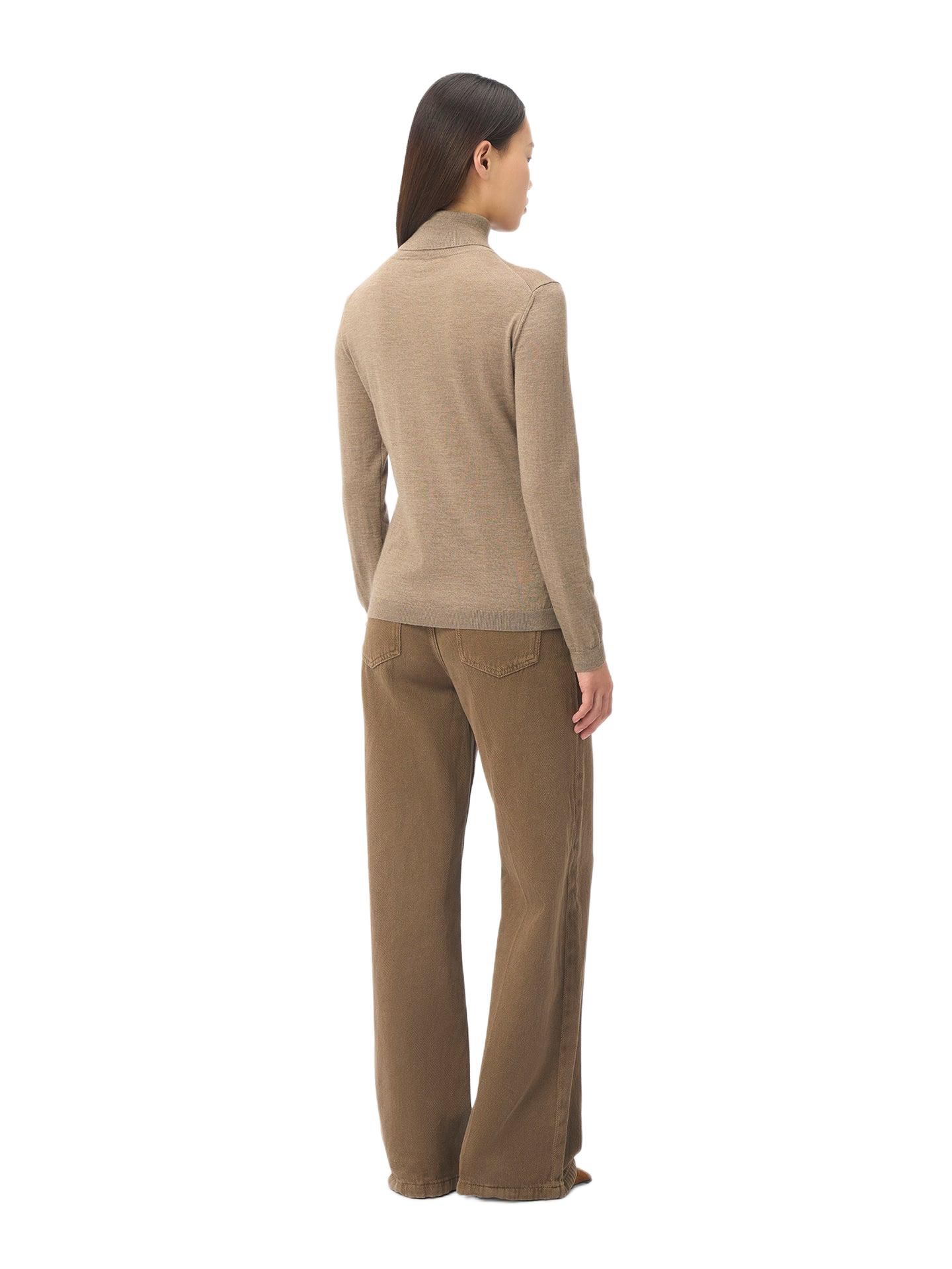 Женский свитер Gobi Cashmere Essential Cashmere-Silk T-Neck — фото 4