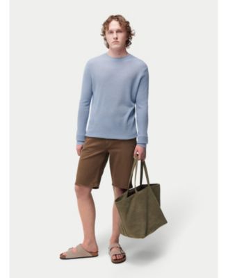Men's Cashmere Silk Lightweight Sweater Marine
