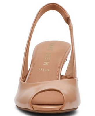Women's Jovi Peep Toe Slingback Pumps