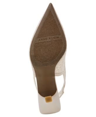 Women's Ismeralda Crochet Slingback Pumps